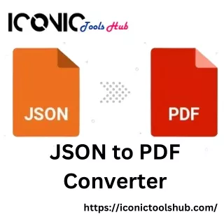 Free JSON to PDF Converter Online – Iconic Tools Hub