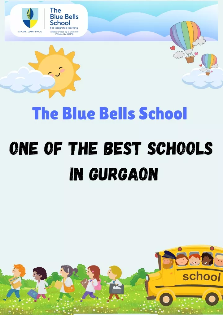 the blue bells school