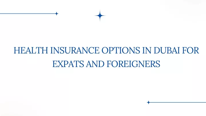 health insurance options in dubai for expats