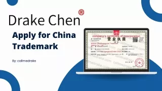 Apply for China Trademark