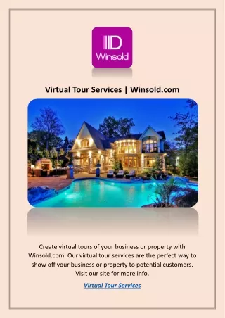 3d Virtual Home Tour Toronto | Winsold.com