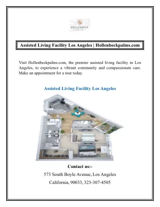 Assisted Living Facility Los Angeles | Hollenbeckpalms.com