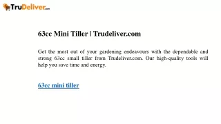 63cc mini tiller trudeliver com