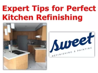 Expert Tips for Perfect Kitchen Refinishing