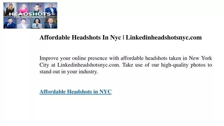 affordable headshots in nyc linkedinheadshotsnyc