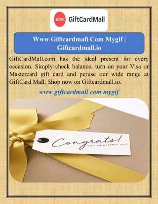 Www Giftcardmall Com Mygif   Giftcardmall.io