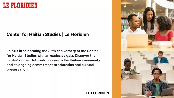 center for haitian studies le floridien