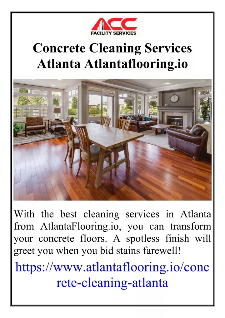 concrete cleaning services atlanta