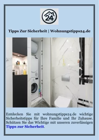 tipps zur sicherheit wohnungstipps24 de