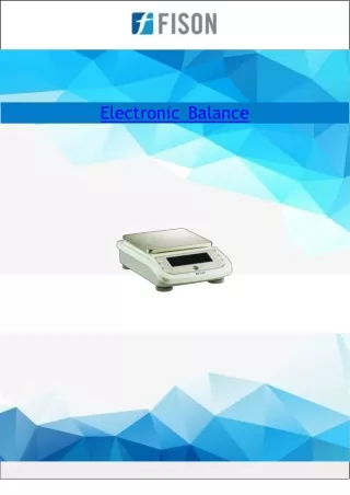electronic balance