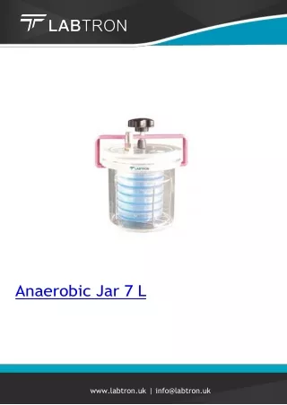 Anaerobic Jar 7 L