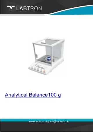 Analytical Balance  100 g