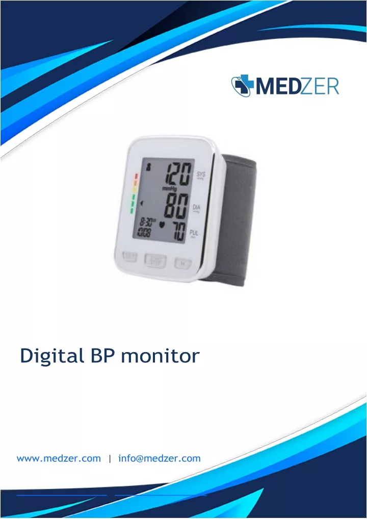 digital bp monitor