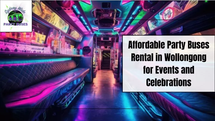 affordable party buses rental in wollongong