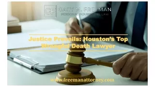 Top Wrongful Death Lawyer