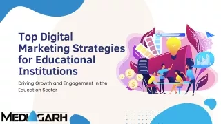 Top Digital Marketing Strategies for Educational Institutions