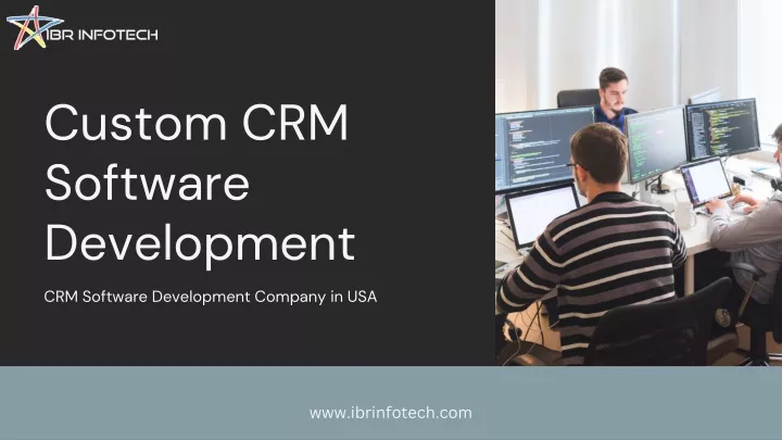 custom crm software development