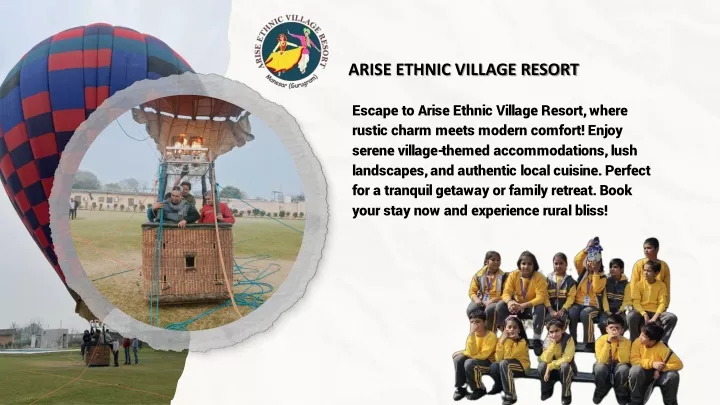 arise ethnic village resort