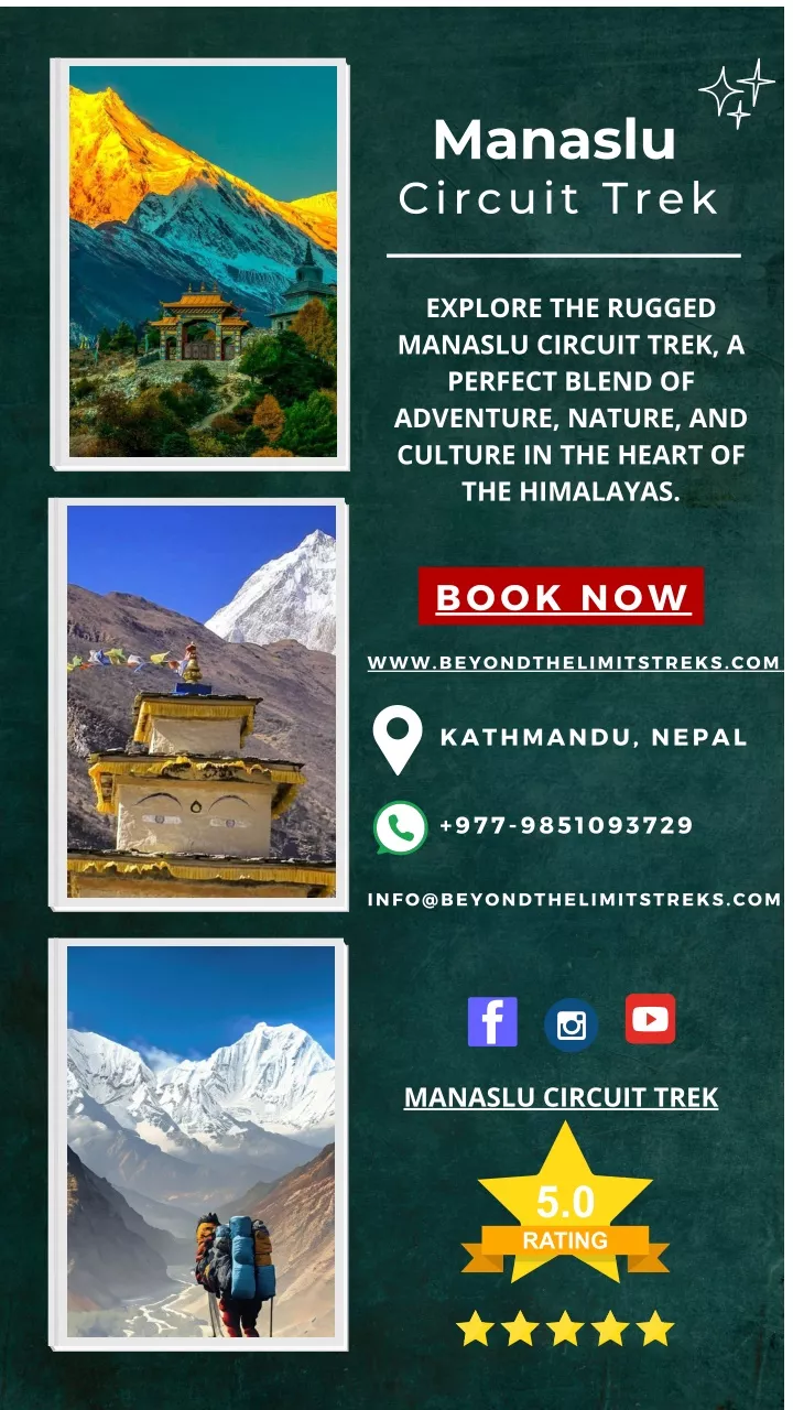 manaslu circuit trek