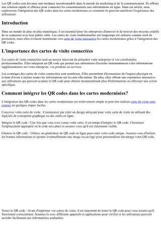 les qr codes sont devenus une tendance