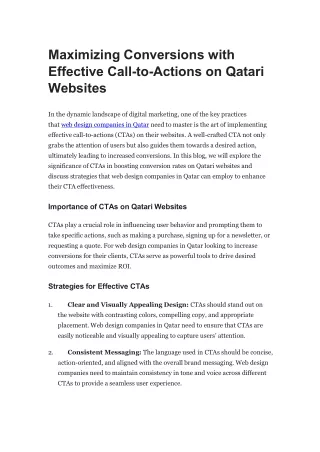 maximizing conversions with effective call