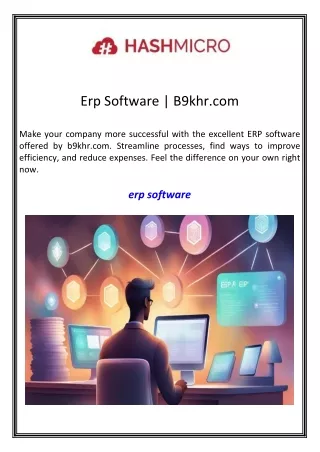 Erp Software  B9khr.com