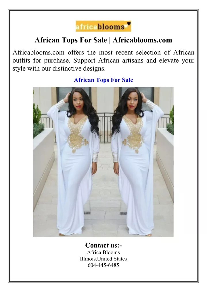 african tops for sale africablooms com