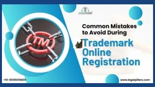 Common Mistakes to Avoid During Trademark Online Registration