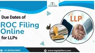 Due Dates of ROC Filing Online for LLPs (Limited Liability Partnerships)