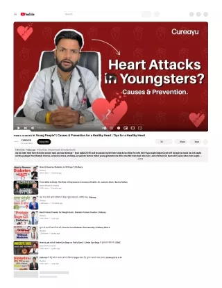 Heart Attacks in Young People? | Causes & Prevention for a Healthy Heart | Tips