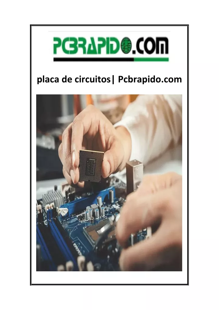 placa de circuitos pcbrapido com