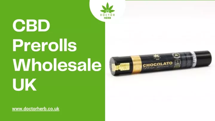 cbd prerolls wholesale uk