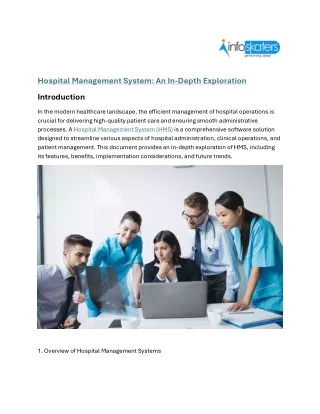 Hospital Management system