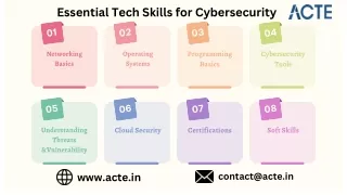 Essential Tech Skills for Cybersecurity