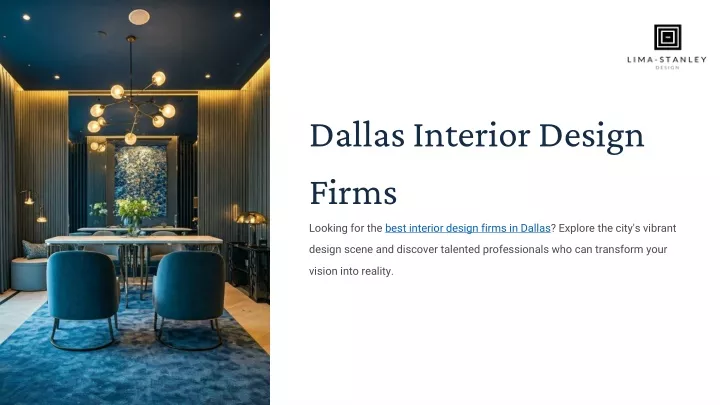 dallas interior design firms