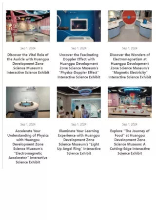 Interactive Science Exhibition | Interactive Exhibition