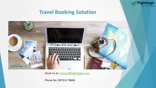 travel booking solution