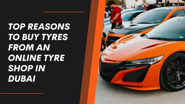 top reasons to buy tyres from an online tyre shop