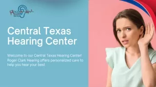 central texas hearing center