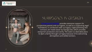 Surrogacy in Georgia | World Fertility Services