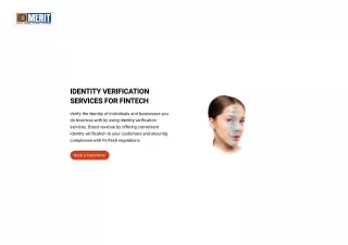 Identity Verification Services for Fintech