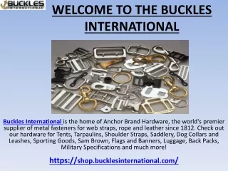 Military Spring Snap Hooks at Buckles International