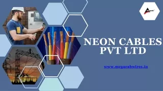 Neon Cable Pvt Ltd PPT  (We as the Multicore Cables Suppliers in Gujarat)