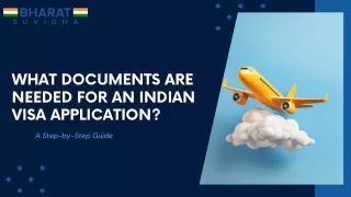 What Documents Are Needed for an Indian Visa Application - Indian visa Services