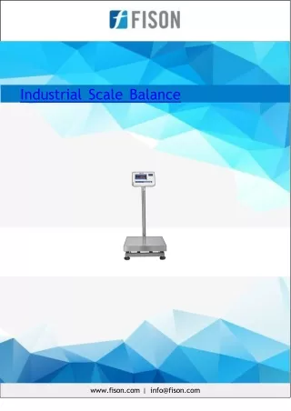 industrial scale balance