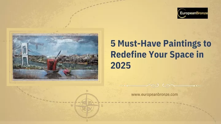 5 must have paintings to redefine your space