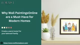 Why Wall Paintings Online are Essential for Modern Home Interiors