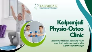 Expert Physiotherapy Treatment in Gurgaon Restoring Health and Mobility