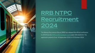 Railway RRB NTPC Graduate Level 2024 for 8113 Post Apply Now