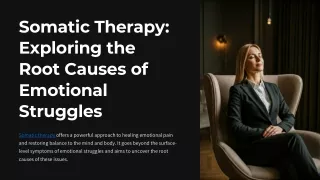 Discover Somatic Therapy in Colorado: A Path to Deep Emotional Healing